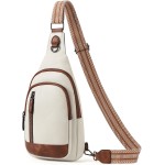 Bolsas transversais CLUCI para mulheres, tiracolo, mochila de viagem de couro, One Size - Imagem 9