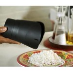 PIPOQUEIRA MICROONDAS SILICONE PANELA MULTIUSO MACARRAO ARROZ BALDE SEM OLEO RETRATIL PREMIUM - Imagem 4