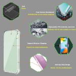 USTIYA Capa para Motorola Edge 30 Neo/Moto Edge 30 Lite TPU transparente capa protetora de quatro cantos fundo macio transparente - Imagem 6