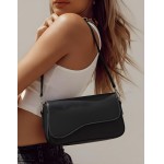 Bolsa Feminina Baguete Transversal Ombro Tiracolo Lisa Gabriela Ribeiro - Imagem 3
