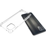 USTIYA Capa para Motorola MOTO Edge 20 Lite Case Uso Resistente, Bumper Absorção Choques em TPU Transparente capinha Protector Câmera Espessamento nas Quatro Pontas da Carcasa - Imagem 3