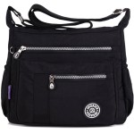 Bolsa Feminina Nylon Transversal Multi Uso Regulável Espaçosa Moderna Impermeável