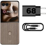 Smartphone Motorola Razr 60 Ultra - 1TB 32GB (16GB RAM+16GB Ram Boost) Snapdragon 8 Elite Tela dobrável 7" e externa 4” Moto AI 50MP camera - Madeira - Imagem 4