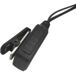 Fone de ouvido em forma de D com microfone PTT de comunicação segura, fone de ouvido de 2 pinos para rádios Motorola CLS1110 CLS1410 CP200 DTR550 RDU4100 RMU2040 DLR1020 - Imagem 5