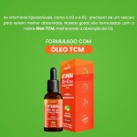 Vitamina D3 + K2 MK-7, em Gotas, D3 2000UI | K2 100mcg, sabor limão, 20ml, Biogens - Imagem 3