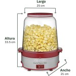 CUISINART CPM-700 EasyPop Popcorn Maker, Vermelho - Imagem 3