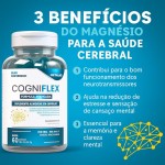Suplemento Cogniflex Colina Vitaminas do Complexo B Proteínas, Zinco, Magnésio 60 capsulas, Metalab - Imagem 4