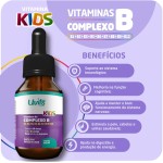Vitamina Complexo B Kids Líquida 60ml com 60 Doses - Uvits - Imagem 3