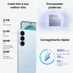 Celular Samsung Galaxy S26 5G, 512GB, 12GB RAM, Câmera Tripla de 50+12+10, Tela Grande de 6.3" - Violeta - Você ganha o dobro de memória (512GB) pelo mesmo preço de 256GB - Imagem 4