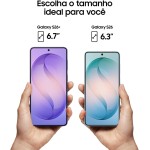 Celular Samsung Galaxy S26 5G, 512GB, 12GB RAM, Câmera Tripla de 50+12+10, Tela Grande de 6.3" - Violeta - Você ganha o dobro de memória (512GB) pelo mesmo preço de 256GB - Imagem 6