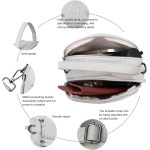 Bolsa tiracolo pequena feminina casual de nylon bolsa de telefone pequena carteira de viagem - Imagem 5