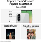 Samsung Celular Galaxy A26 5G 256GB, 8GB RAM, Câmera de 50MP, IP67, Tela Super AMOLED 6.7", NFC (Preto) - Imagem 3