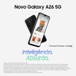 Samsung Celular Galaxy A26 5G 256GB, 8GB RAM, Câmera de 50MP, IP67, Tela Super AMOLED 6.7", NFC (Preto) - Imagem 8