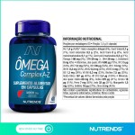 Ômega Complex A-Z 1000mg 60 cápsulas, Nutrends - Imagem 2