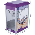 Pipoqueira Elétrica Profissional para Festas e Eventos, Doce e Salgada, Contínua - 110V - Imagem 9