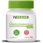Vitamina B12 Metilcobalamina 9,94mcg 30 capsulas WVegan Vegano - Imagem 3