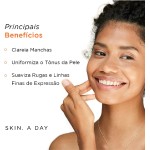 Sérum Facial Antimarcas Clareador Complexo Vitamina C 10 Nanoencapsulada +Ácido Hialurônico +Rosa Mosqueta | Luminosidade, Hidratação, Firmeza e Tom Mais Uniforme | Textura leve e - Imagem 4