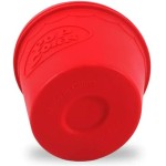 Pipoqueira de Silicone para Micro-ondas, 1,75L, Vermelho, 15,8 x 15 cm - Imagem 3