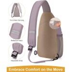 Bolsa tiracolo feminina à prova d'água com alça de ombro conversível para acampamento, caminhada - Imagem 4