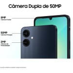 Smartphone Samsung Galaxy A06 128GB, 4GB RAM, Processador Octa-Core, Bateria de 5000mAh, Tela Infinita de 6.7", Câmera Traseira Dupla, Dual Chip - Branco - Imagem 7
