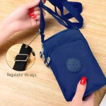 Bolsa Bag Tiracolo Transversal Compacta Versátil e Impermeável com Alça Ajustável - Imagem 7
