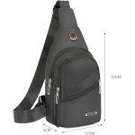 Bolsa Pochete de Ombro Lorben Mochila Transversal Tiracolo - Imagem 6