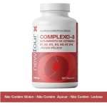 Complexo B Newfour – 60 Cápsulas 500mg | B1, B2, B3, B5, B6, B7, B12 + Ácido Fólico | Energia, Foco e Rotina Equilibrada | Sem Glúten, Açúcar e Lactose - Imagem 6