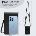 Small Crossbody Bags for Women, Leather Cell Phone Purse with Adjustable Strap, Handbags Bag for Travel Shopping - Imagem 3