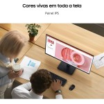 Monitor Gamer Samsung 27" FHD,100 Hz, HDMI, VGA,Preto, S3 - Imagem 8