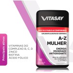 Multivitaminico Vitasay AZ Mulher com 90 comprimidos - Imagem 3