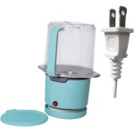 Máquina de pipoca de ar quente automática mini 900W portátil caseira fácil de limpar panela antiaderente pipoqueira para crianças adultos casa - Imagem 6