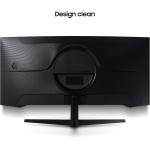Monitor Gamer Curvo Samsung Odyssey 34’’, Ultra WQHD, 165Hz, 1ms, tela ultrawide, HDMI, Display Port, Freesync Premium, preto, série G5 - Imagem 7