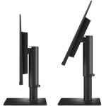 Monitor Samsung 24", FHD, ajuste de altura, 100Hz, USB Hub, Display Port, HDMI, Preto, S4 - Imagem 3