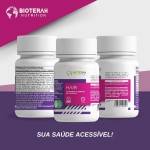 HAIR 90 Cápsulas BIOTERAH Suplemento Alimentar Cabelos e Unhas Zinco e Vitaminas B6 e B7 Antioxidante - Imagem 4