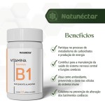 Vitamina B1 Tiamina 500mg 60 Capsulas - Imagem 2