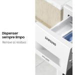 Samsung Lava e Seca 11kg Branco WD11M4473PW - 127V - Imagem 6
