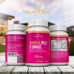 Cabelo, Pele e Unhas 16 Vitaminas e Minerais | Biotina, Zinco, Ferro, Selênio e Vitaminas A C D E B | 60 Cápsulas – Nutrione - Imagem 3