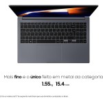 Samsung Galaxy Book4 Intel® Core™ i5-1335U, Windows 11 Home, 8GB, 256GB SSD, Iris Xe, 15.6'' Full HD LED, 1.55kg*. - Imagem 4