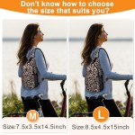 Bolsa transversal Pritent, Feminina, Masculina, Bolsa tiracolo moderna, Casual, com Alça de ombro conversível - Imagem 6