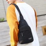 Bolsa Tiracolo Unissex Ajustável Lateral Ombro Pochete Transversal Passeio Fashion - Imagem 2