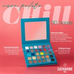 Catharine Hill - Paleta de Sombras 30 Cores | Alta Pigmentação, Longa Duração, Textura Macia, Tons Opacos, Cintilantes e Multiefeitos – Versátil e Completa para Criar Looks Incríveis - Imagem 9