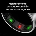 Samsung Galaxy Ring Tamanho 7, Monitor de treino, rastreador de sono, bateria de até 7 dias, Material em titânio - Titânio Preto - Imagem 19