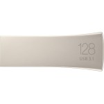 SAMSUNG Flash Drive USB BAR Plus 3.1, 128 GB, 400 MB/s, invólucro de metal resistente, expansão de armazenamento para fotos, vídeos, música, arquivos, MUF-128BE3/AM, prata champanhe - Imagem 3