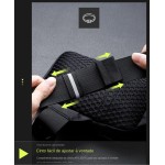 Unissex Macho Fêmea Mini Bolsa De Ombro Lateral Respirável E Impermeável Bolsa Transversal Bolsa De Peito (Verde-escuro) - Imagem 3