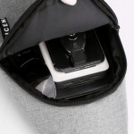Mini Mochila Pochete Bolsa Tiracolo Transversal Ombro Masculina Feminina Saída Fone de Ouvido Impermeavel Shoulder Bag Academia Esportiva. - Imagem 7
