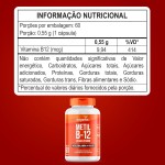 Metil B-12 Vegan Vitamin Metilcobalamina 414% VD, 60 cápsulas, Biogens - Imagem 6