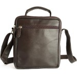 Bolsa Transversal Masculina e Feminina Tiracolo Couro Bovino Legítimo Shoulder Bag 014 - Imagem 5
