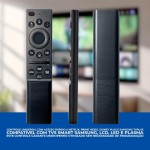 Controle Remoto Compatível Samsung para Smart TV — Teclas de Atalho para Netflix, Prime Video e + 2 - Funciona em Modelos 4K, QLED, Crystal, Neo QLED e OLED — Não Precisa Configurar - Imagem 6
