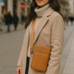 Kit Bolsa Carteira Porta Celular Alça Transversal Tiracolo QUBCCUM - Imagem 2
