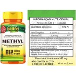 Kit 2 Vitamina B12 Metilcobalamina Alto Teor 9,940mcg 60 Cápsulas Vegano Unilife - Imagem 3